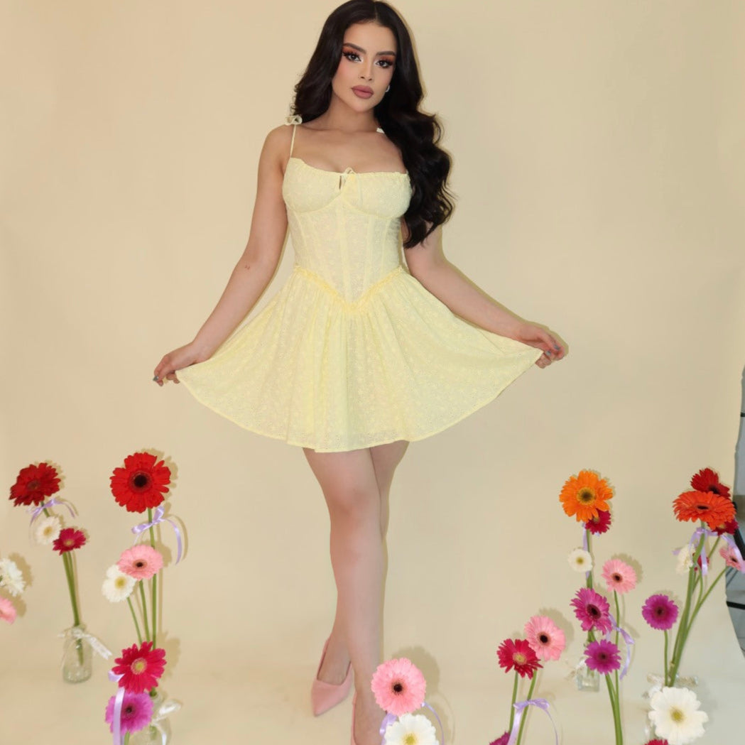 VESTIDO AMARILLO CAMILA