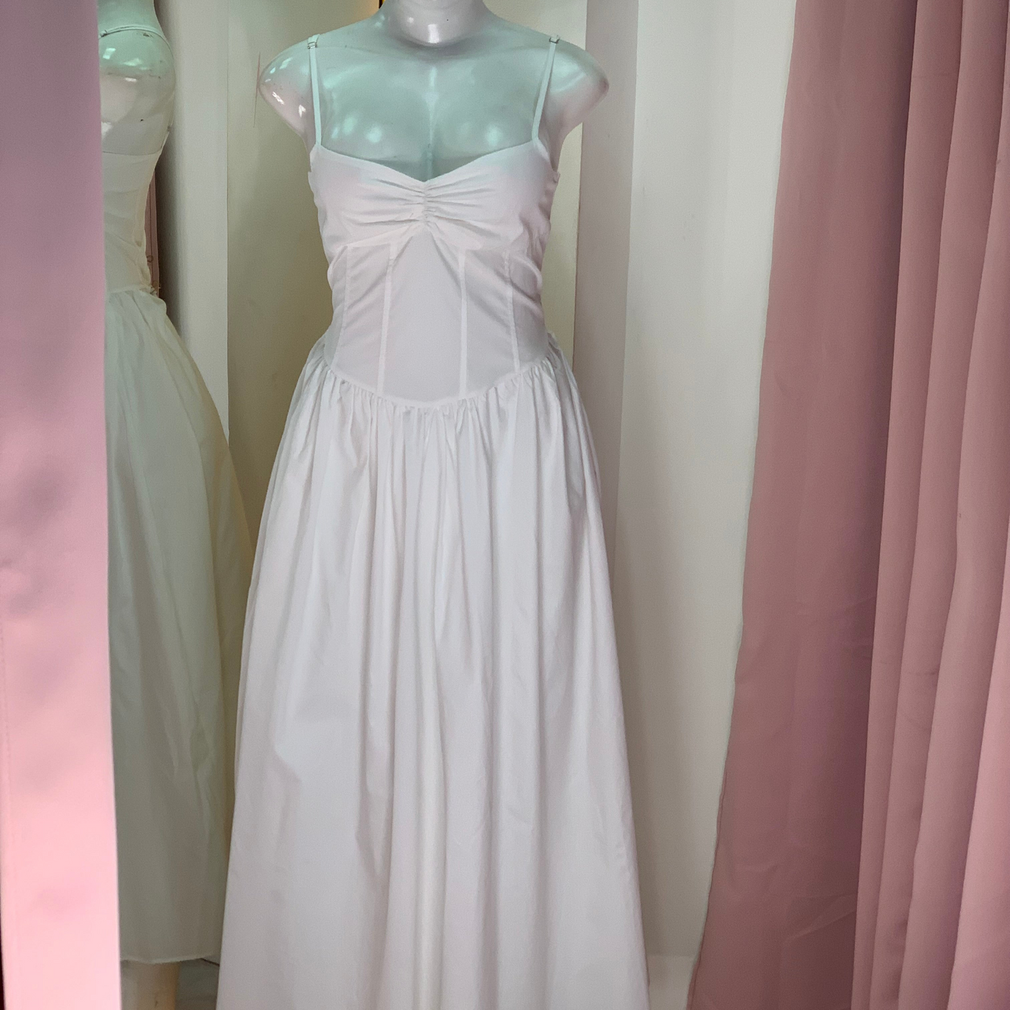 VESTIDO MIDI BEATRIZ BLANCO