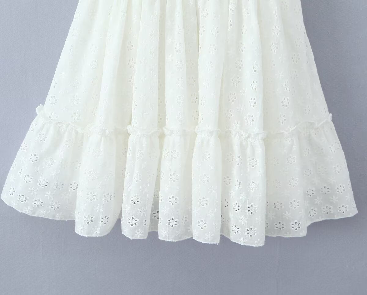 VESTIDO ALESSIA ALGODÓN BLANCO