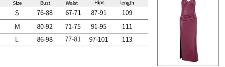 VESTIDO JÉSSICA VINIPIEL TINTO