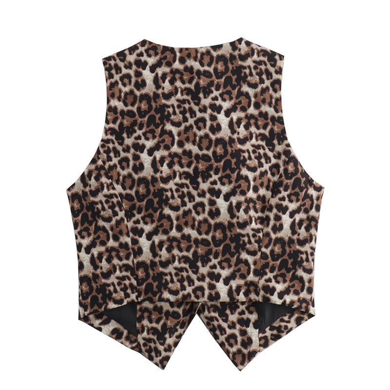 CHALECO ANIMAL PRINT