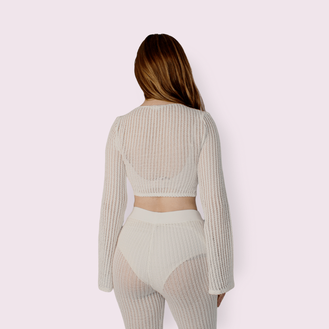 SET TEJIDO BLANC
