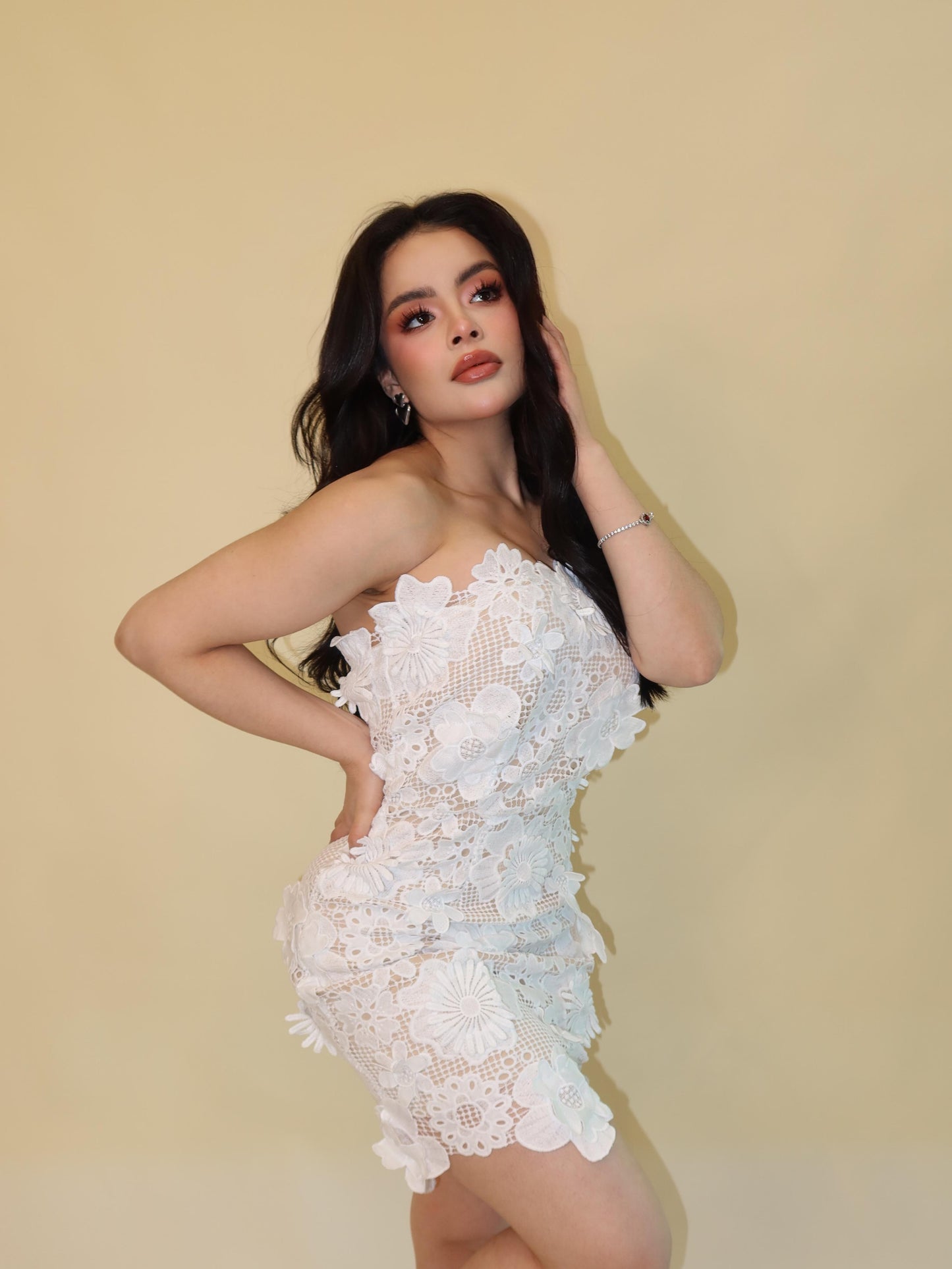 VENICE DRESS BORDADO BLANCO