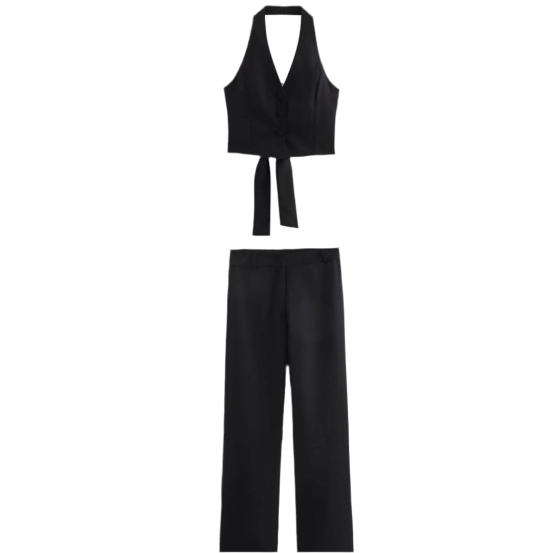 CONJUNTO CHALECO Y PANTALÓN