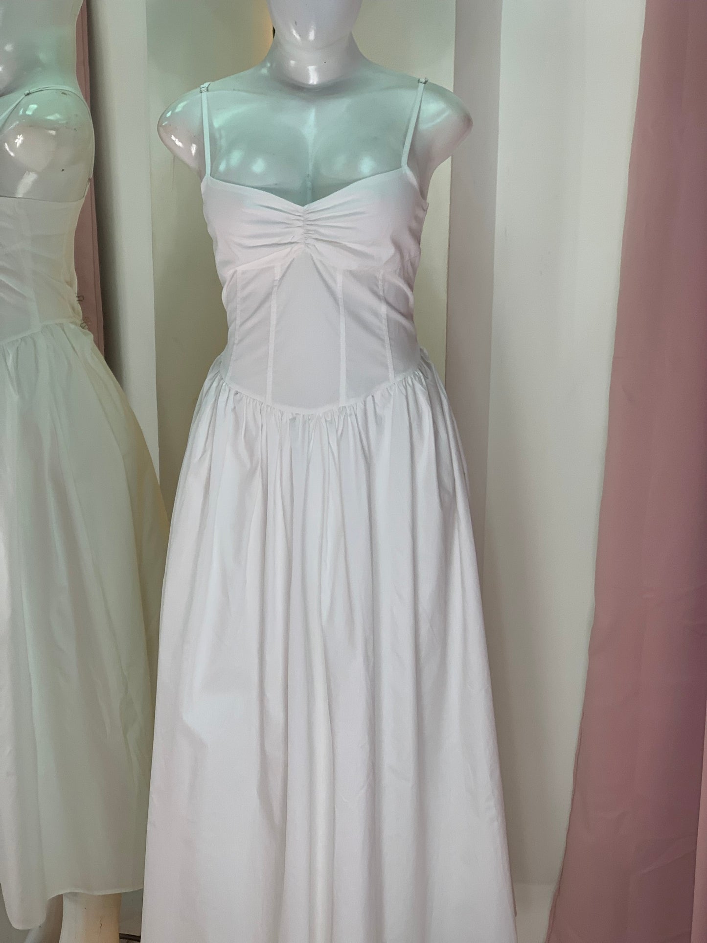 VESTIDO MIDI BEATRIZ BLANCO