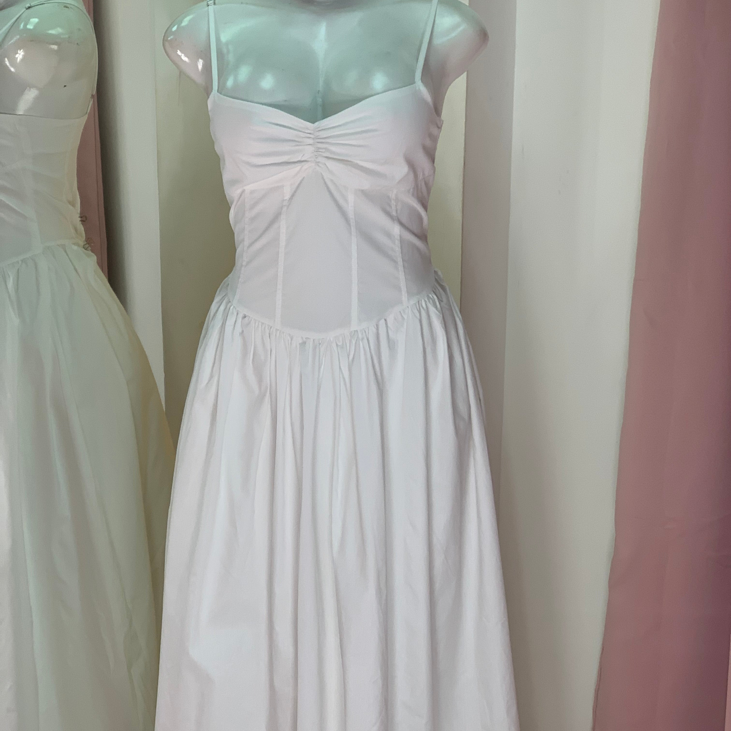 VESTIDO MIDI BEATRIZ BLANCO