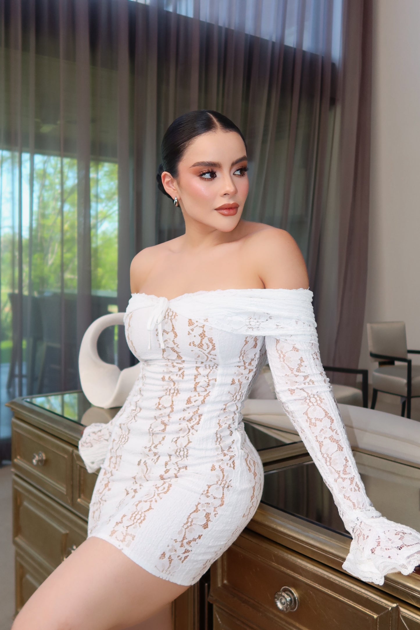 VESTIDO MINI VALENTINA WHITE