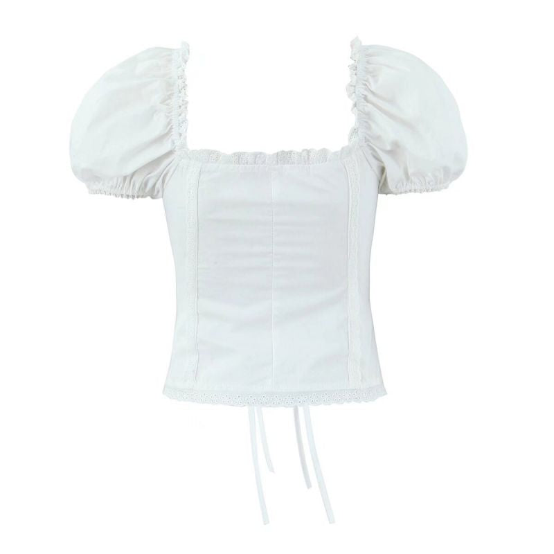 CONJUNTO SECRET GARDEN WHITE