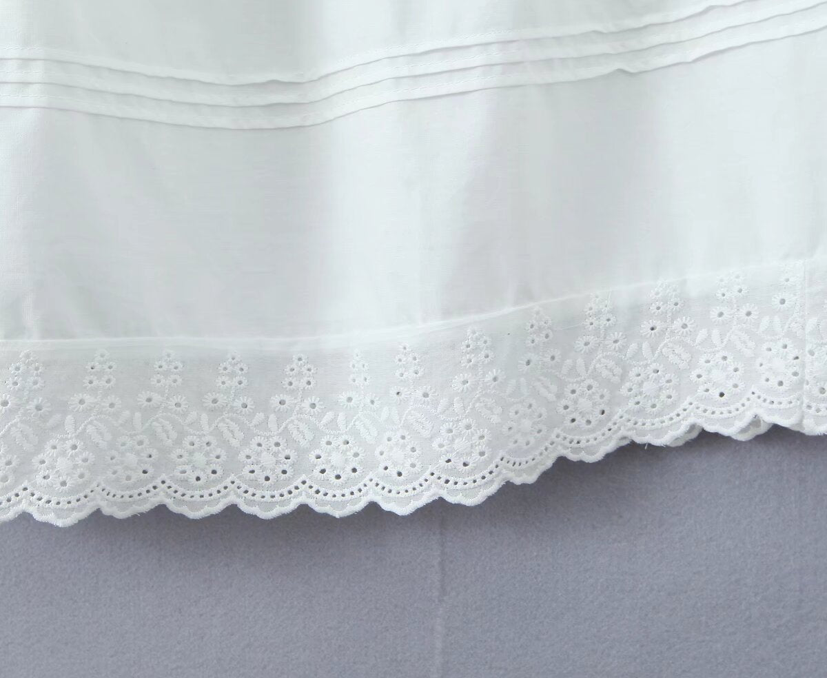 CONJUNTO SECRET GARDEN WHITE