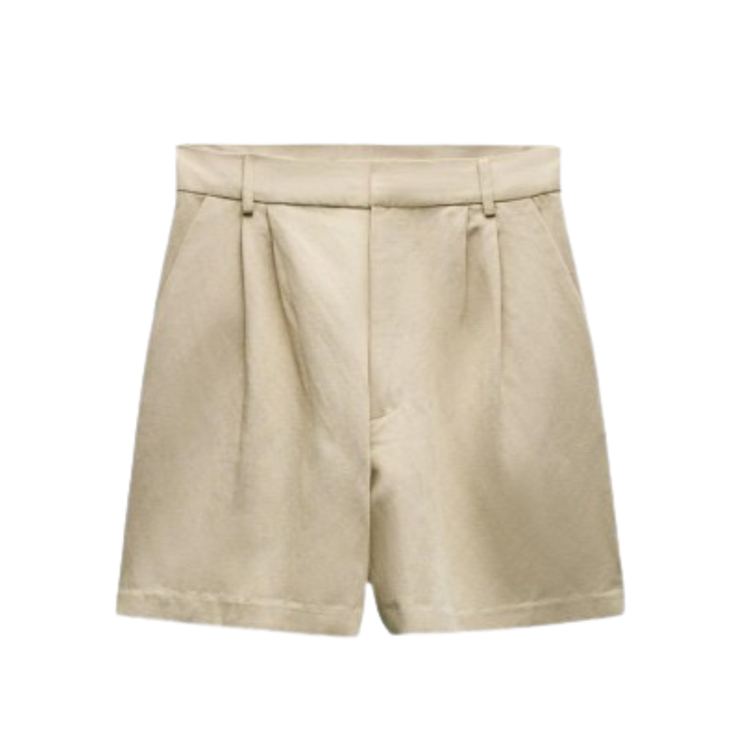 SET CAMEL CHALECO + SHORT