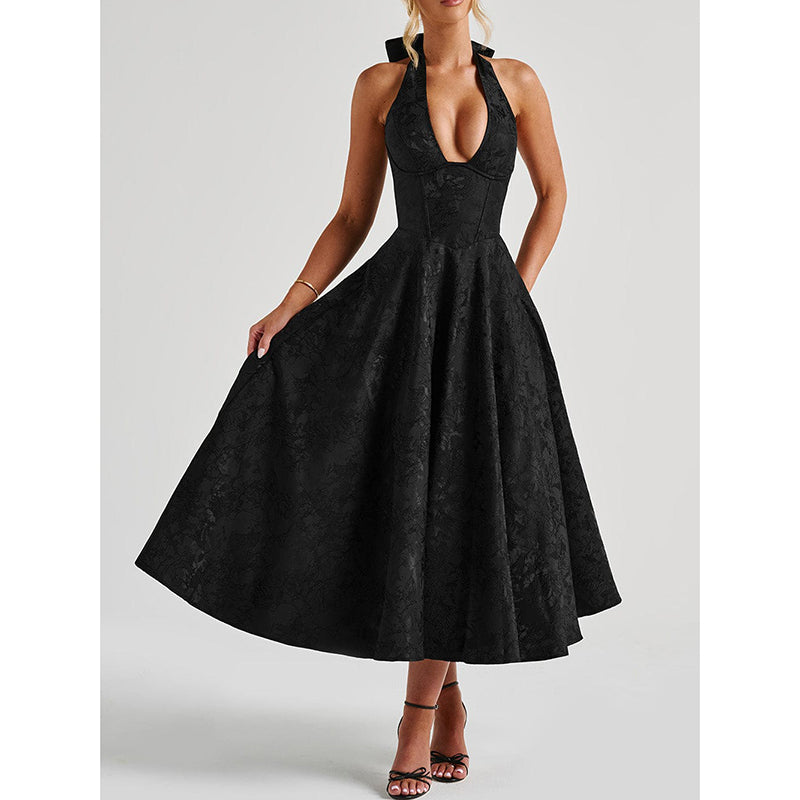 VESTIDO ROSALIND CORSET BLACK