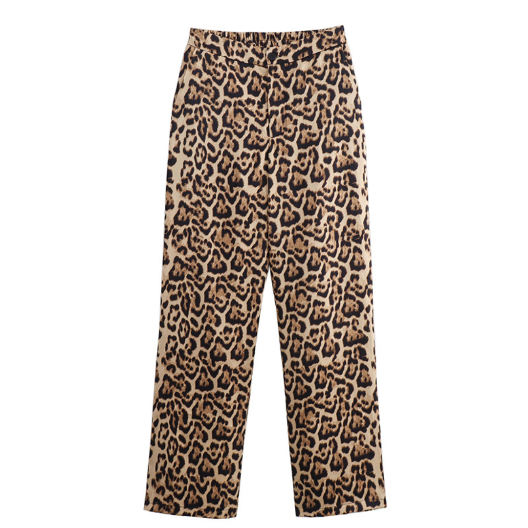 PANTALÓN SATIN ANIMAL PRINT