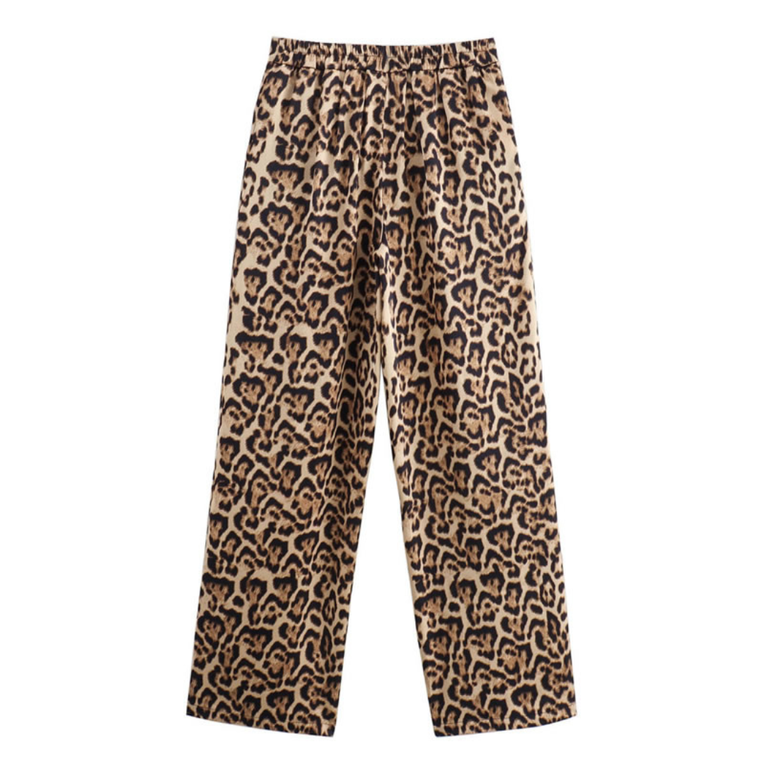 PANTALÓN SATIN ANIMAL PRINT