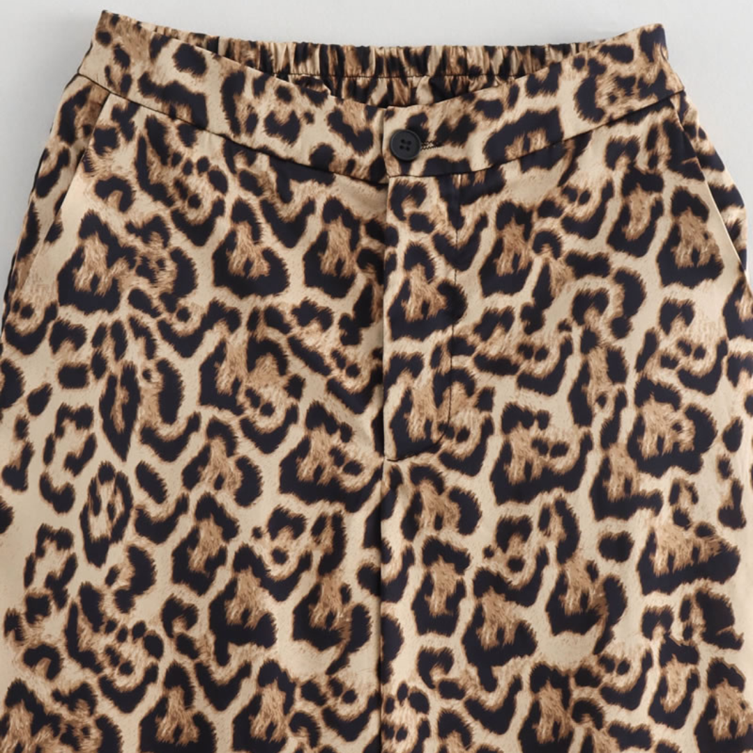 PANTALÓN SATIN ANIMAL PRINT
