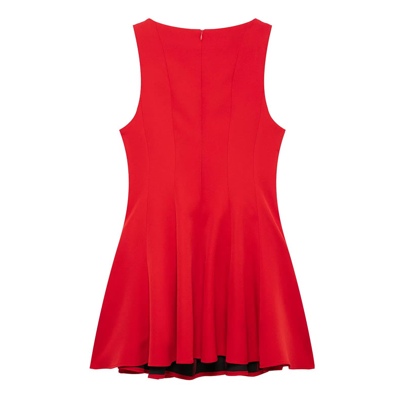 VESTIDO MINI KARLA ROJO