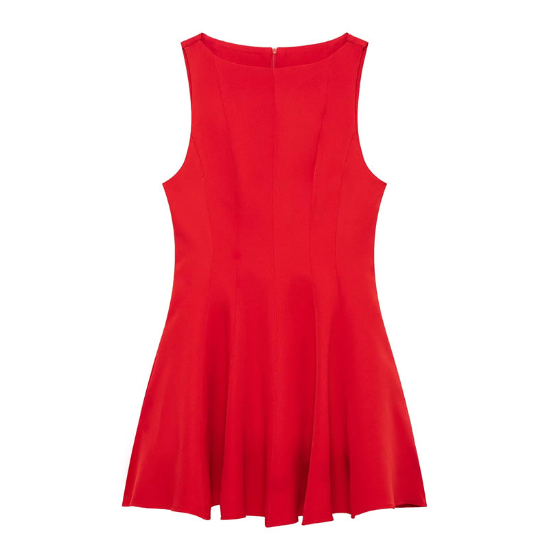 VESTIDO MINI KARLA ROJO