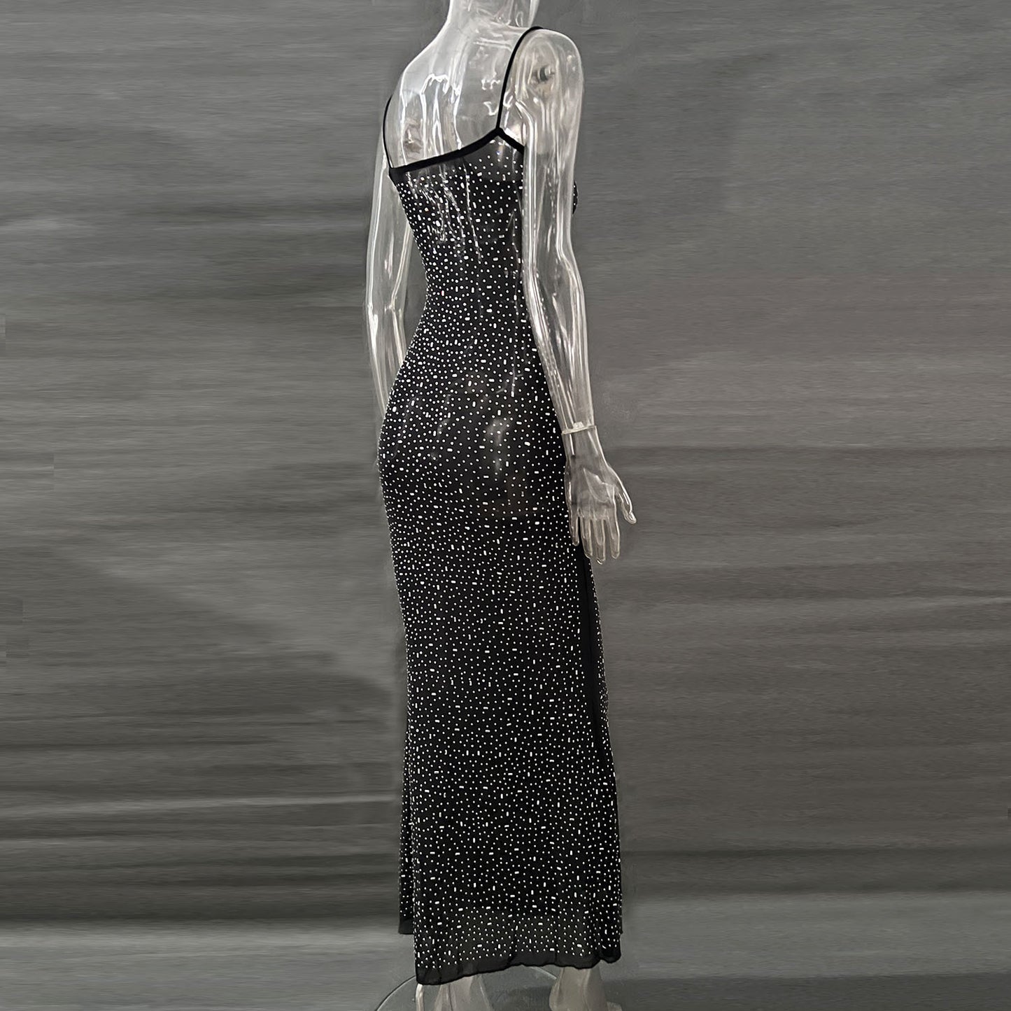 VESTIDO TIRANTES CON PIEDRAS