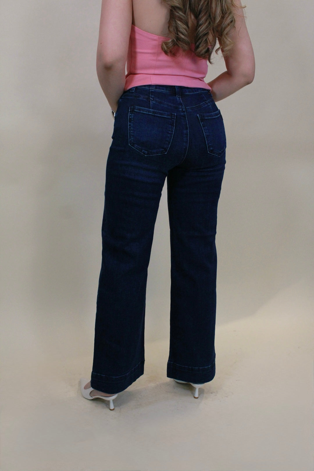 PANTALÓN VIBRANT LIVIA MEZCLILLA DARK STONE