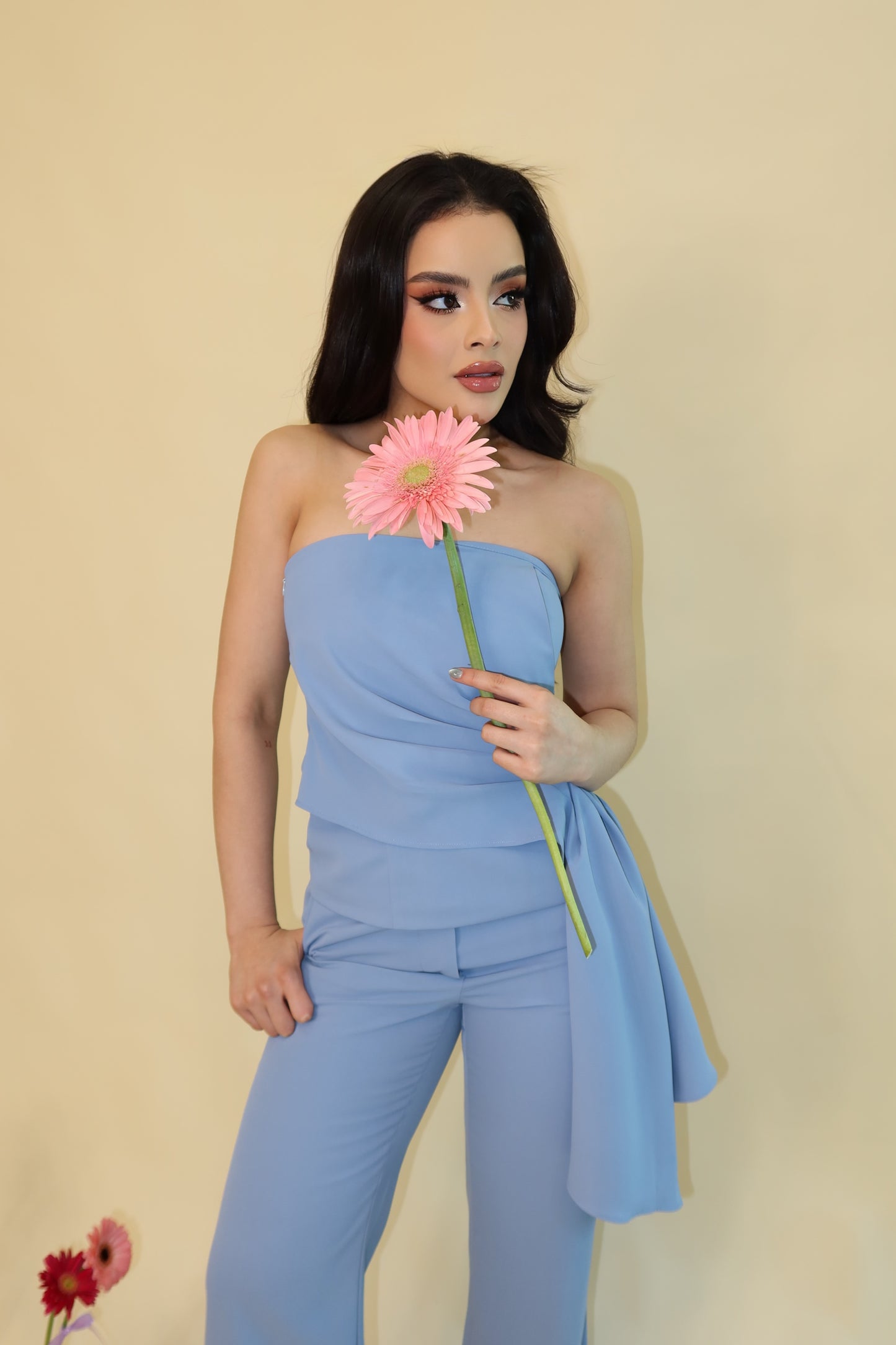 SET BABY BLUE SAMANTHA