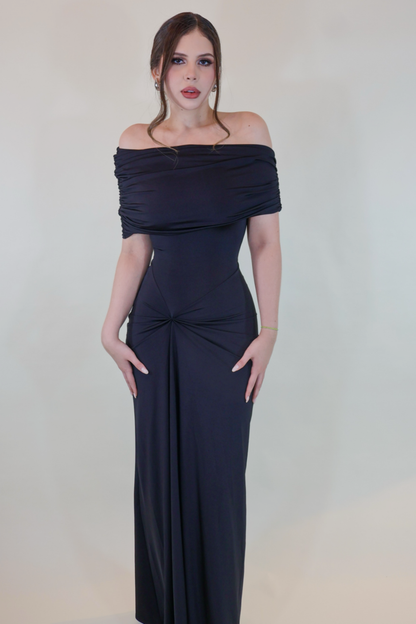 VESTIDO MAXI DALAYA BLACK