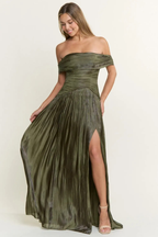 VESTIDO AMUSE OLIVE MAXI
