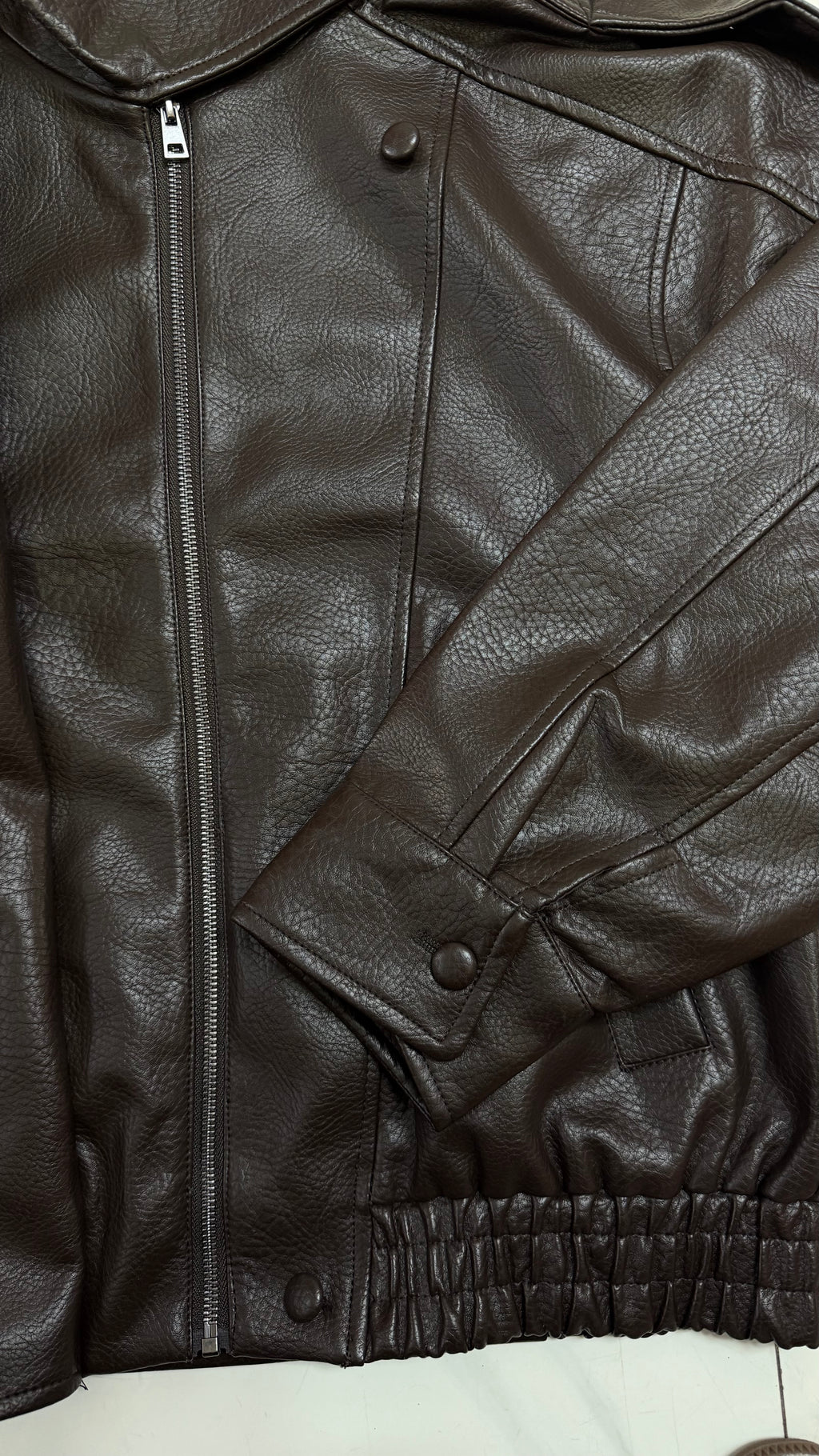 CHAQUETA VINYPIEL KASSY CAFÉ