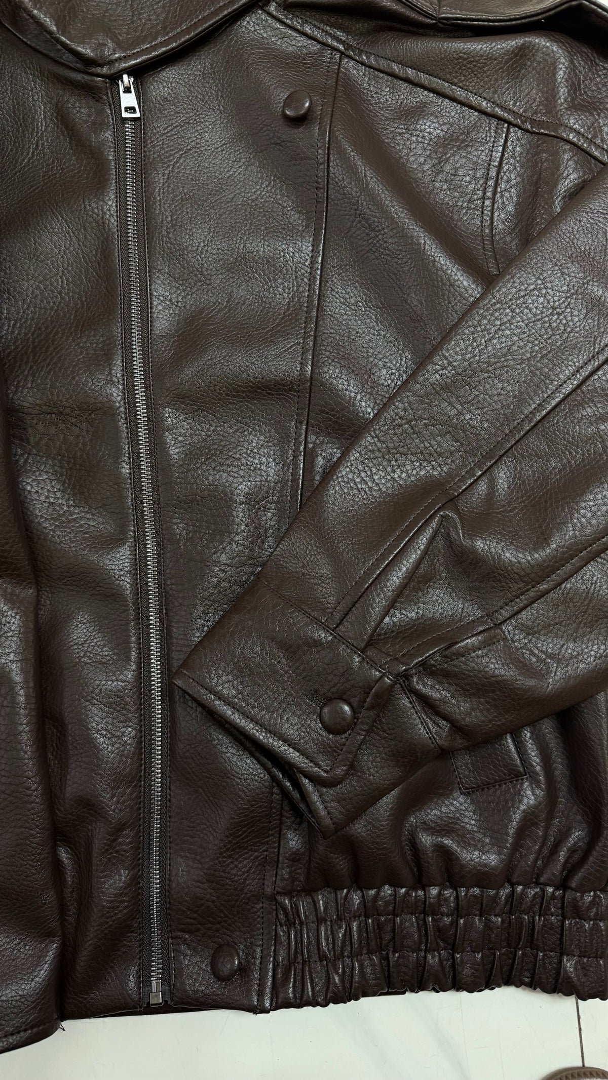 CHAQUETA VINYPIEL KASSY CAFÉ