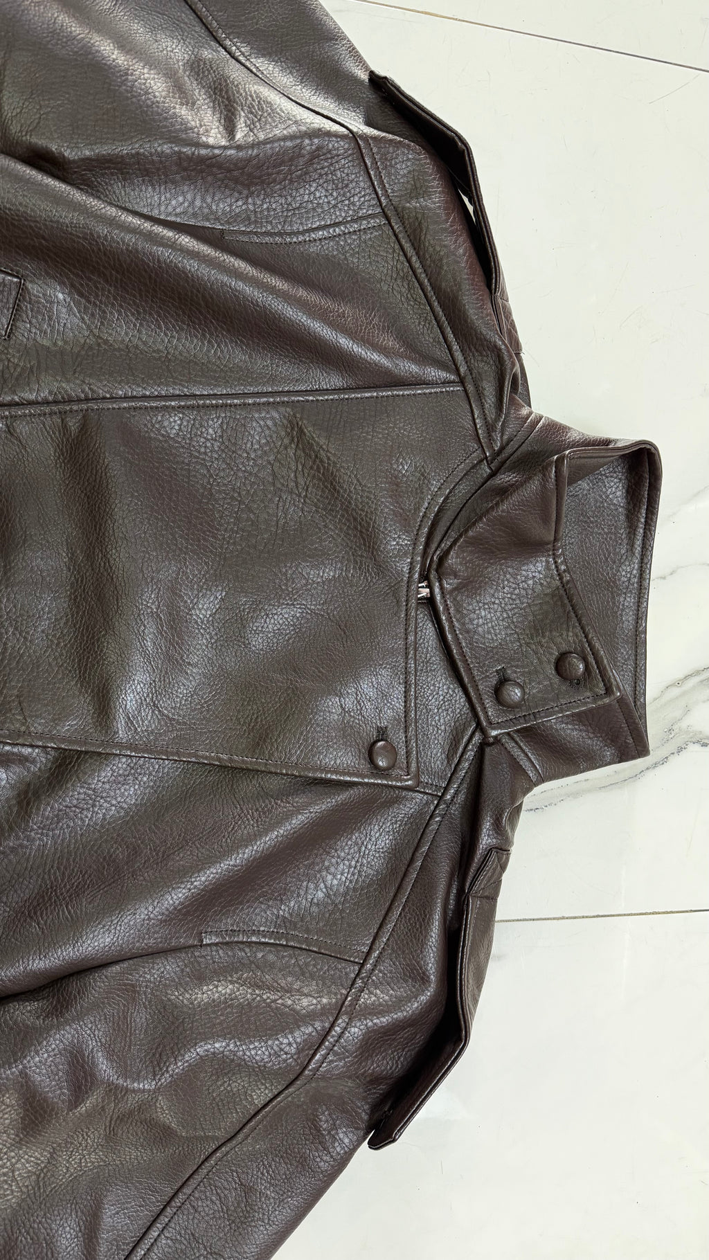 CHAQUETA VINYPIEL KASSY CAFÉ