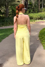 CONJUNTO IVY YELLOW CHALECO + PANTALÓN