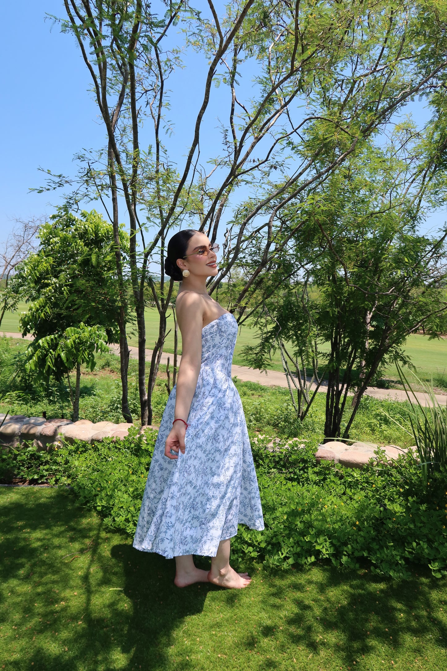 VESTIDO MIDI MARILYN STRAPPLE