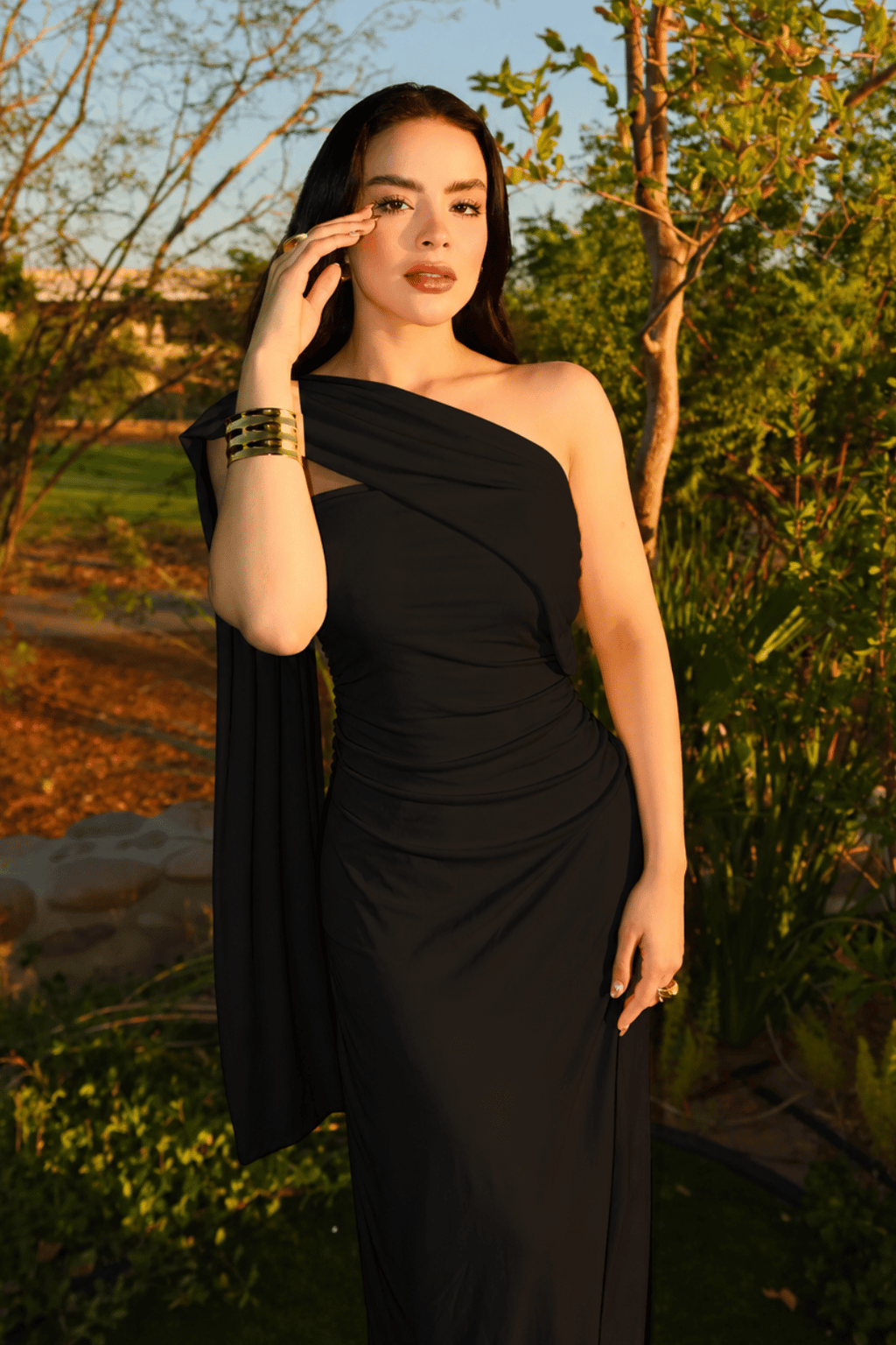 VESTIDO MAXI LUA NEGRO