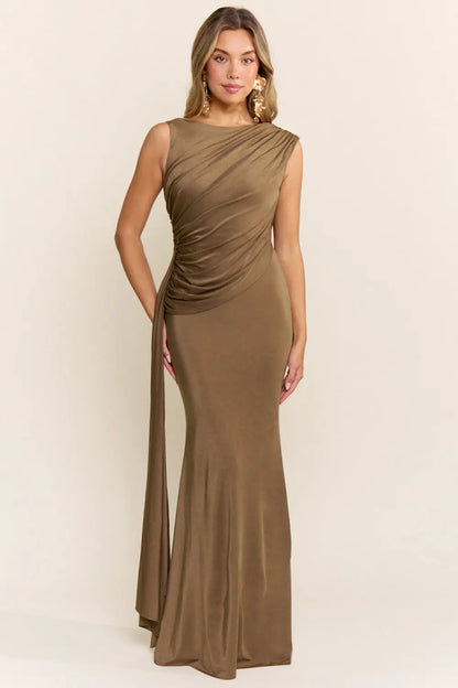 VESTIDO MAXI DELILAH BROWN