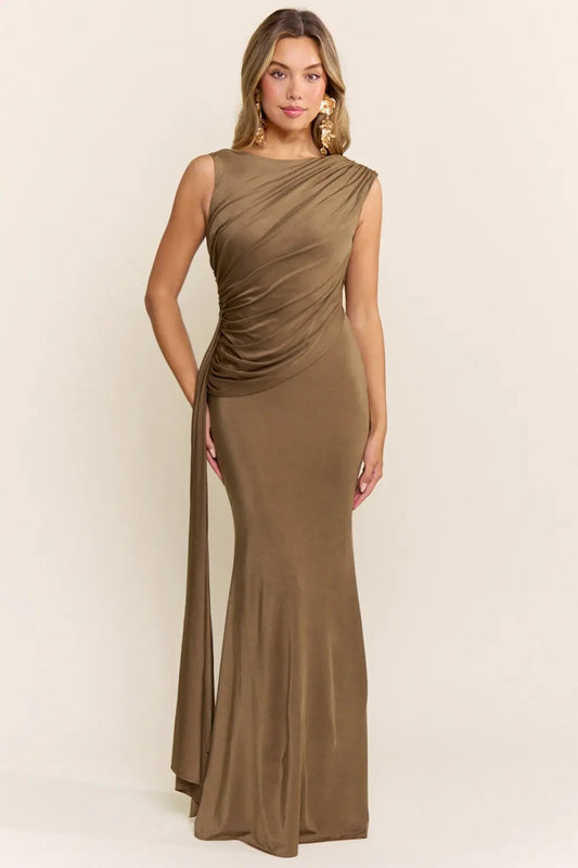 VESTIDO MAXI DELILAH BROWN