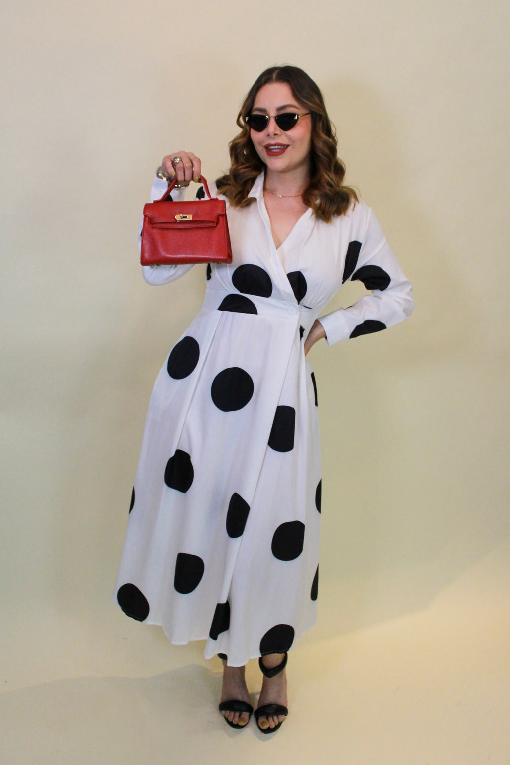 VESTIDO GIULIA POLKA DOT