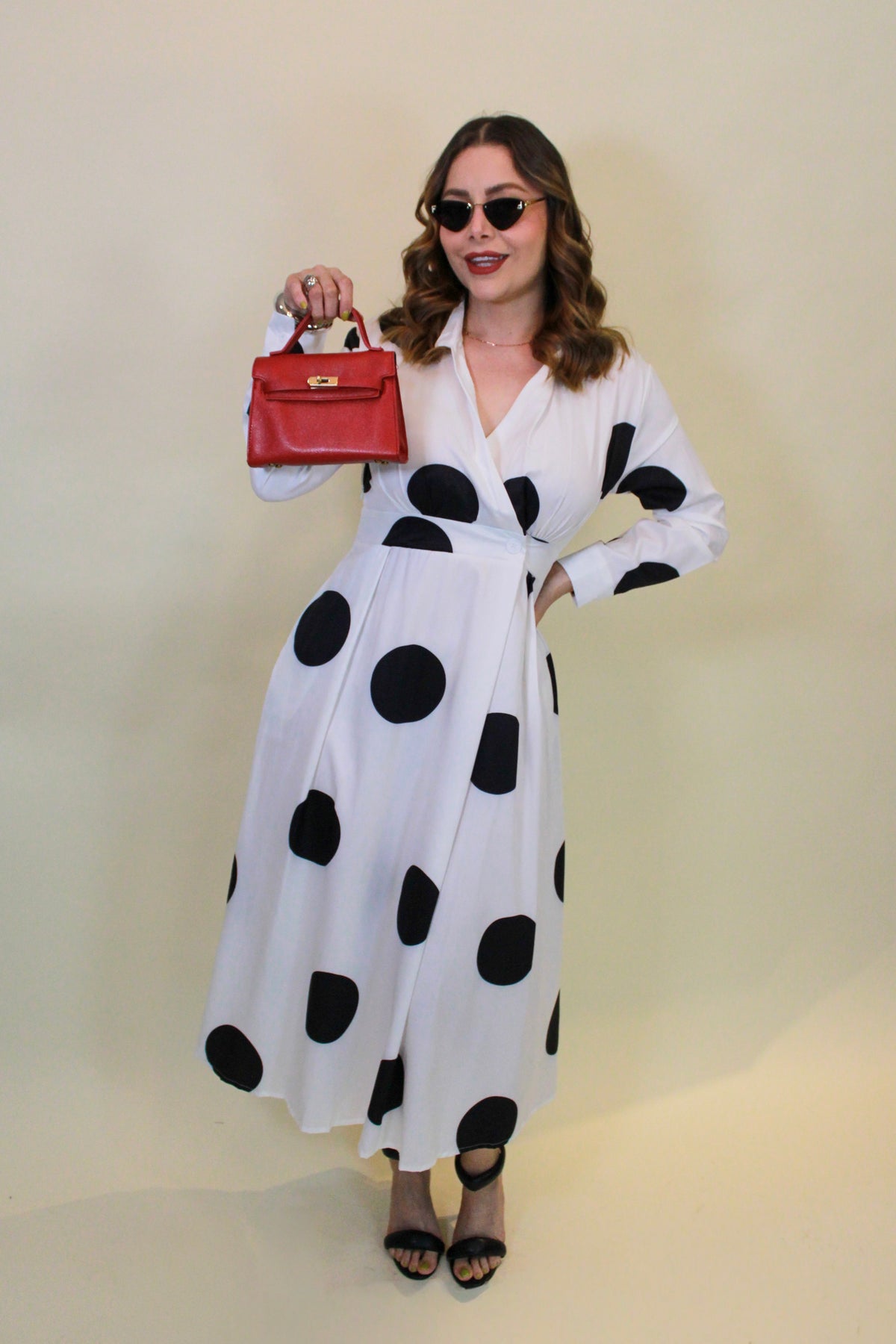 VESTIDO GIULIA POLKA DOT