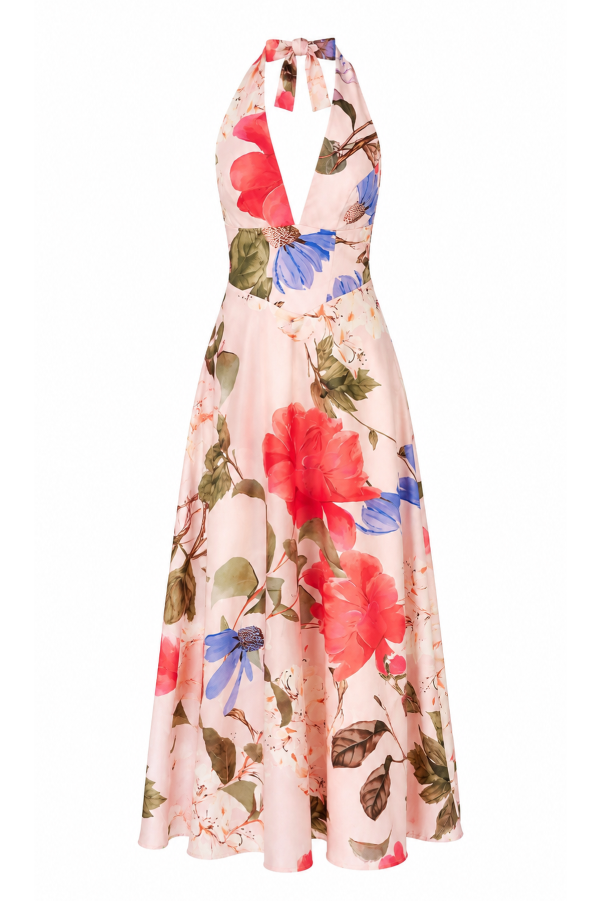 VESTIDO CAELISSE FLORAL MAXI