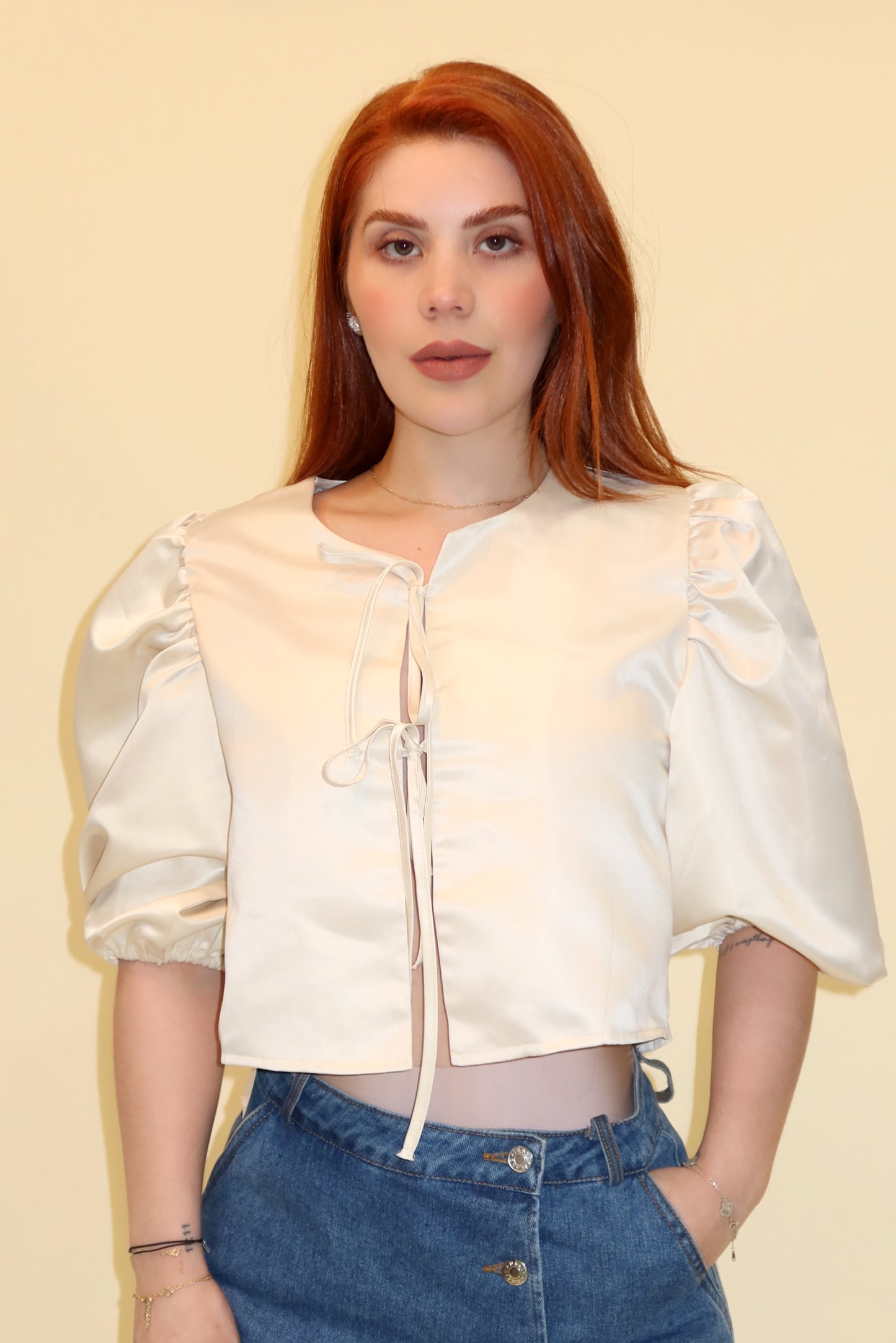 BLUSA OLIVIA BEIGE