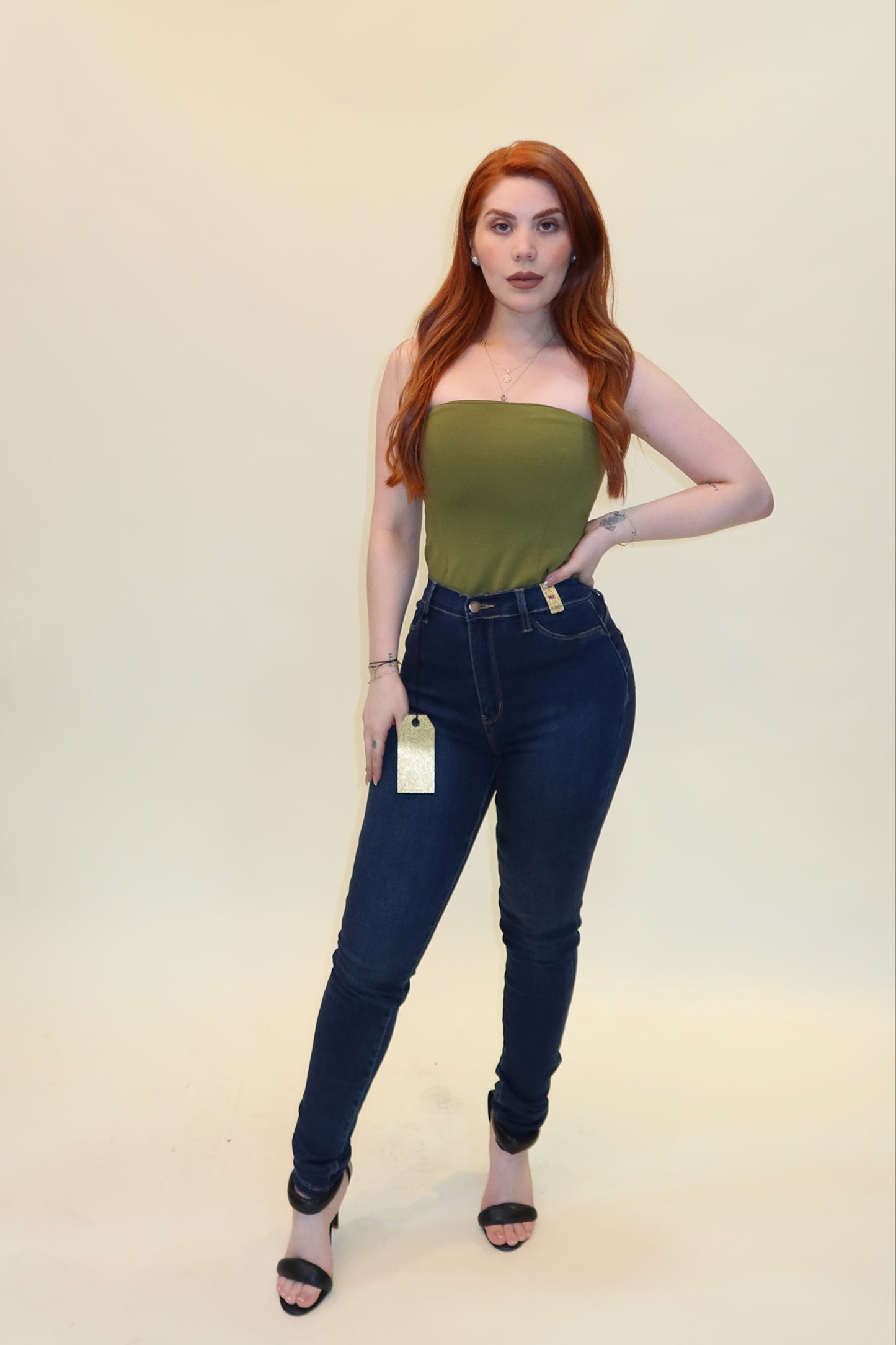 TOP STRAPLE NUVIA VERDE