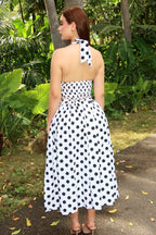 SET ELODIE POLKA BLUSA + FALDA