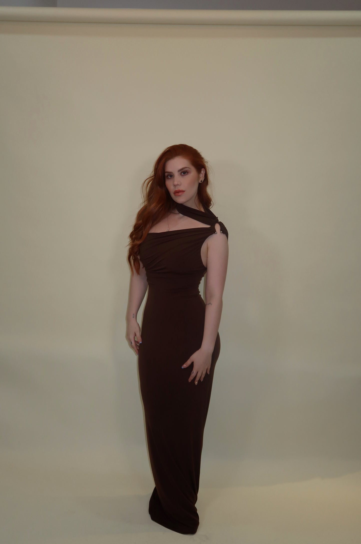 VESTIDO SAMARA CAFE