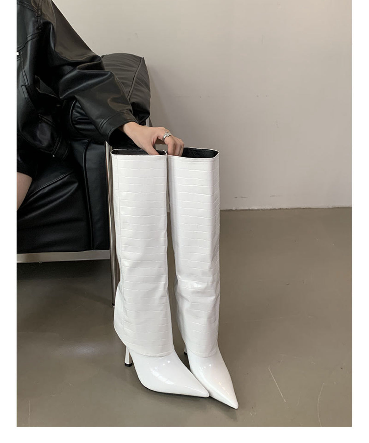 BOTAS PARIS BLANCAS