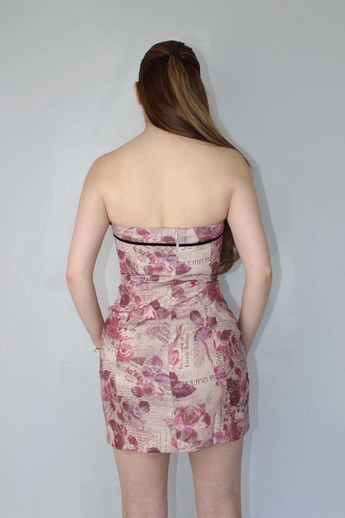 VESTIDO FLORES ROSA