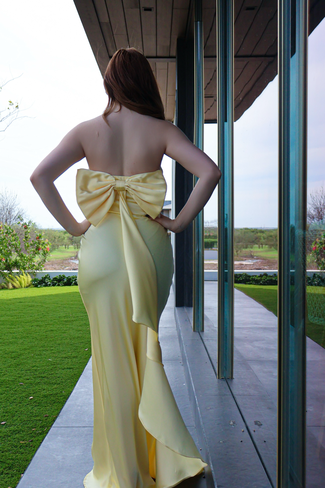 VESTIDO MAXI ARIELLE YELLOW