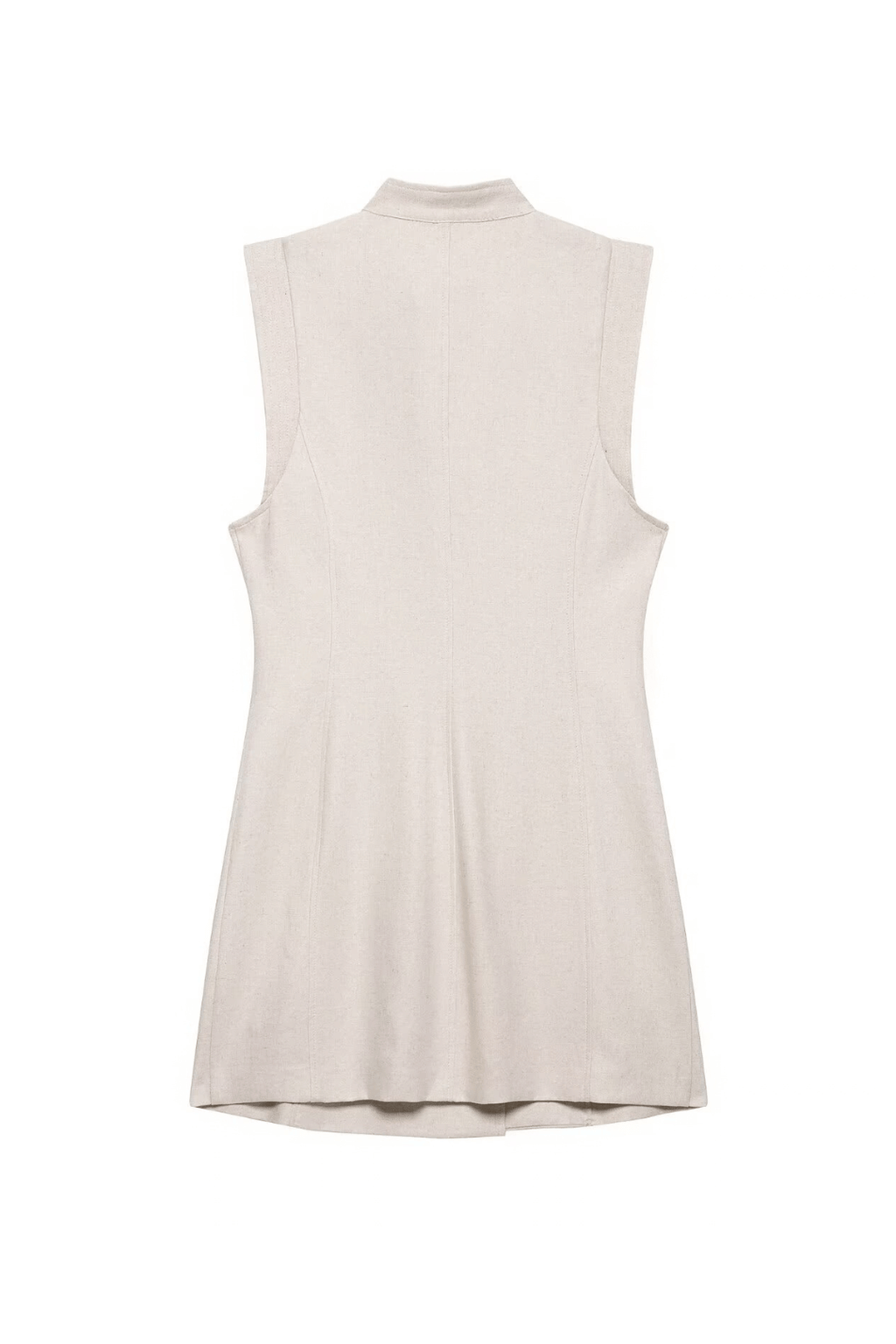 VESTIDO NAPOLEÓN DARIELLA APRICOT MINI