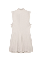 VESTIDO NAPOLEÓN DARIELLA APRICOT MINI