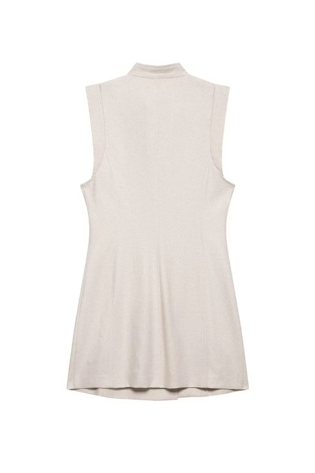 VESTIDO NAPOLEÓN DARIELLA APRICOT MINI