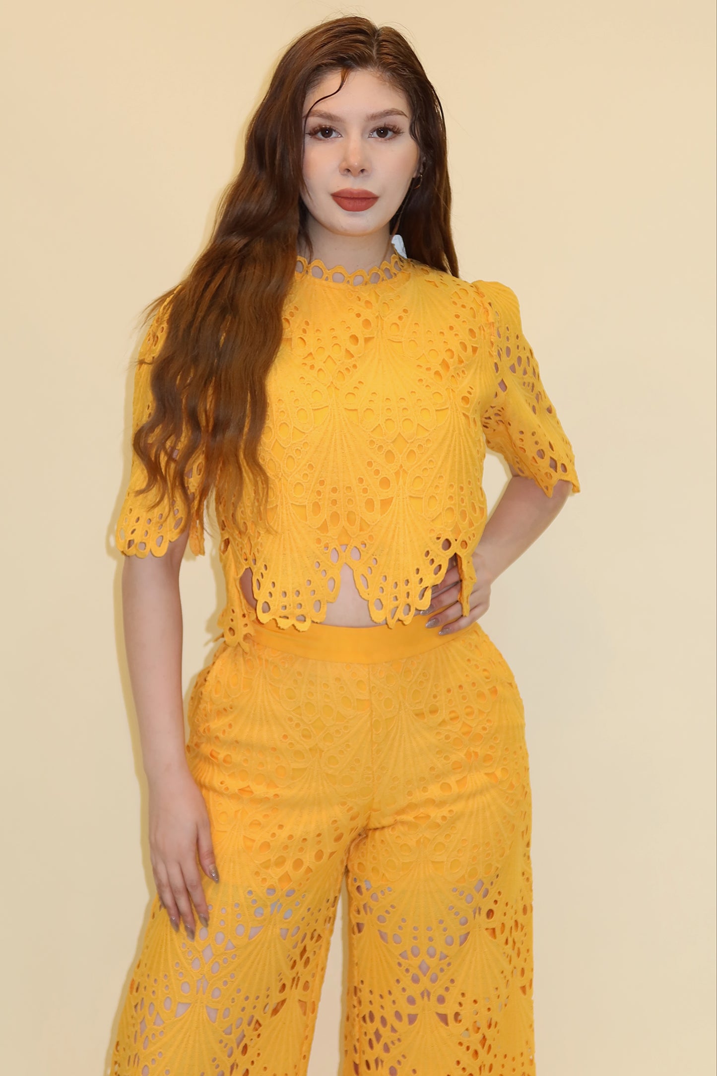 ARABELLA COTTON SET NARANJA