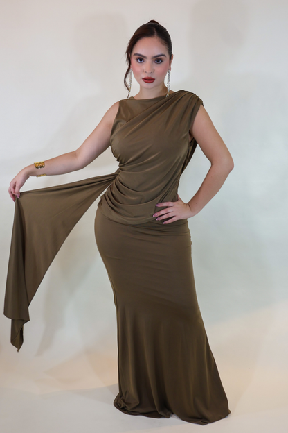 VESTIDO MAXI DELILAH BROWN