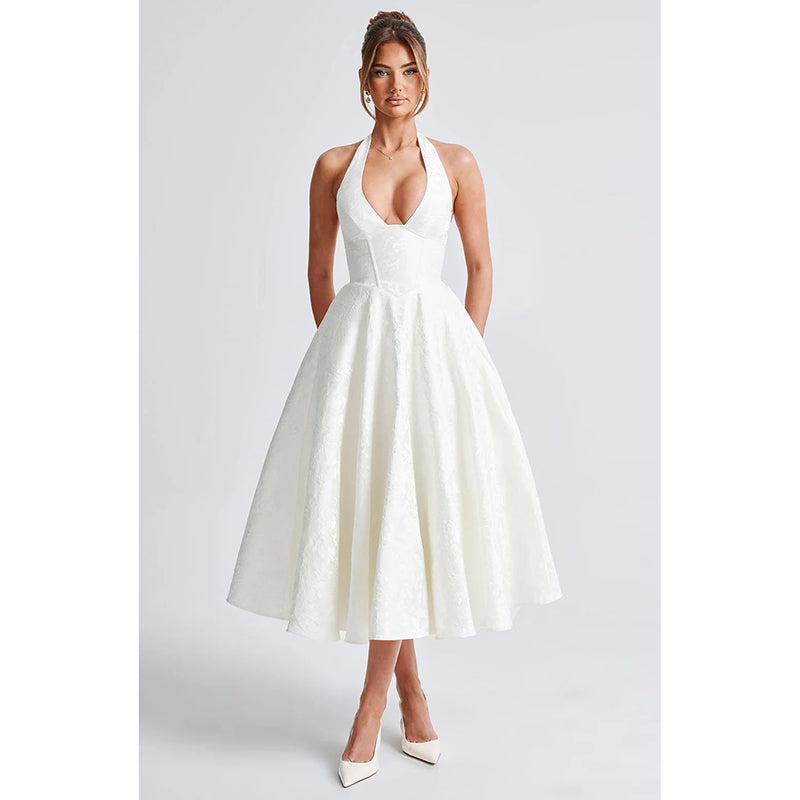 VESTIDO ROSALIND CORSET WHITE