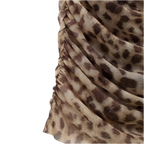 VESTIDO DE TUL ANIMAL PRINT MIDI
